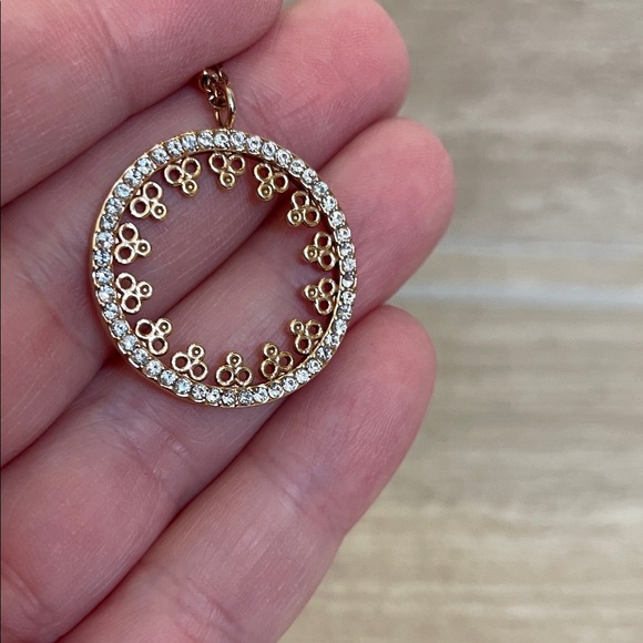 Kate Spade ♠️ UEC Rose Gold Circle Necklace “Chantilly” - Picture 7 of 7
